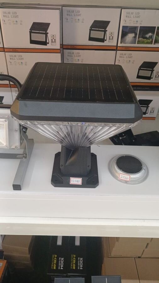Square Solar Pillar Lamp